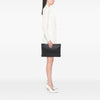 Chanel Large Quilted Lambskin Double Stitch O Case Clutch Secondhand