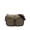 Gucci GG Supreme Double Pocket Crossbody Secondhand
