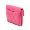 Chanel CC Quilted Caviar Compact Flap Wallet Secondhand