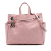 Chanel Small Quilted Caviar CC Pocket Tote Secondhand