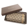 Gucci GG Supreme Nice Long Wallet Secondhand