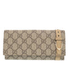 Gucci GG Supreme Nice Long Wallet Secondhand