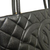 Chanel Caviar Medallion Tote Secondhand