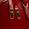 Gucci Large Microguccissima Patent Nice Dome Top Handle Bag Secondhand
