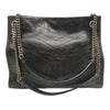 Saint Laurent Medium Crinkled Calfskin Monogram Niki Shopper Tote Secondhand