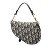 Dior Mini Oblique Canvas Saddle Bag Secondhand