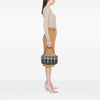 Chanel CC Tweed Print Nylon Single Flap Secondhand