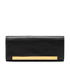 Saint Laurent Smooth Calfskin Lutetia Flap Clutch Secondhand