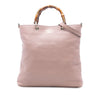 Secondhand Gucci Tall Leather Bamboo Shopper Tote