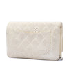 Chanel CC Quilted Perforated Lambskin Wallet On Chain Secondhand