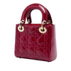 Dior Mini Patent Cannage Lady Dior Secondhand