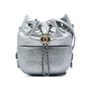 Chanel Small Quilted Metallic Aged Calfskin Gabrielle Bucket Bag Secondhand