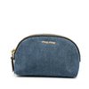 Miu Miu Denim Cosmetic Pouch Secondhand