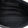 Balenciaga Lambskin and Mesh Motocross Classic Clip M Clutch Secondhand