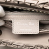 Dior Medium Lambskin Cannage Ruffle Trim Lady Dior Secondhand