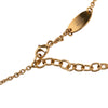 Louis Vuitton Gold Plated Essential V Necklace Secondhand