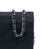 Chanel Lace Overlay Goatskin Wallet On Chain Secondhand