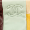 Secondhand Chanel Medium Lambskin Colorblock Patchwork O Case