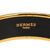 Hermès Wide Enamel Wheat and Fruits Bangle GM Secondhand