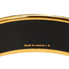 Hermès Wide Enamel Wheat and Fruits Bangle GM Secondhand