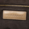 Burberry Smoke Check Coated Canvas Gilmoure Satchel Secondhand