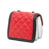 Chanel Mini Square Lambskin Graphic Flap Crossbody Secondhand
