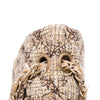 Secondhand Chanel Medium Classic Quilted Metallic Tweed Single Flap