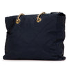Secondhand Prada Impuntu Tessuto Chain Tote