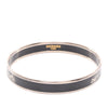 Hermès Narrow Enamel Calech Bangle Bracelet 65 Secondhand