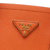 Prada Medium Saffiano Cuir Double Handle Satchel Secondhand