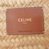 Celine Large Raffia Cuir Triomphe Classic Panier Tote Secondhand