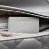 Secondhand Dior Medium Metallic Lambskin Cannage Lady Dior