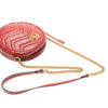 Gucci Mini GG Marmont Matelasse Leather Round Crossbody Secondhand