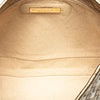 Bottega Veneta Small Metallic Leather Intrecciato Shoulder Bag Secondhand