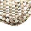 Bottega Veneta Small Metallic Leather Intrecciato Shoulder Bag Secondhand