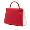 Hermès Bicolor Epsom Kelly Flag Sellier 32 Secondhand