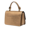 Secondhand Ferragamo Metallic Calfskin Gancini Seila Top Handle Bag
