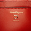 Ferragamo Printed Leather Trifolio Shoulder Bag Secondhand