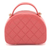 Chanel Quilted Lambskin Chic Riviera Top Handle Vanity Case Secondhand