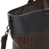 Bottega Veneta Bicolor Nappa Intrecciato Imperatore Convertible Tote Secondhand