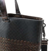 Bottega Veneta Bicolor Nappa Intrecciato Imperatore Convertible Tote Secondhand