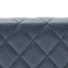 Secondhand Chanel Quilted Caviar Golden Class Wallet On Chain