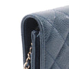 Secondhand Chanel Quilted Caviar Golden Class Wallet On Chain