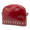Saint Laurent Leather Dome Shoulder Bag Secondhand
