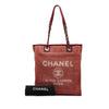 Chanel Mini Mixed Fibers Deauville Tote Secondhand