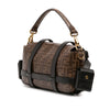 Fendi Zucca Glazed Fabric Cage Baguette Secondhand