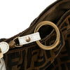 Fendi Zucca Canvas Shoulder Bag Secondhand