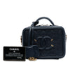 Chanel Small Caviar CC Filigree Vanity Case Secondhand