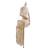 Secondhand Bottega Veneta Lambskin The Fringe Pouch