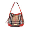 Burberry Small House Check Canvas Bridle Canterbury Tote Secondhand